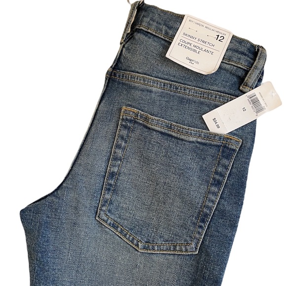 GapKids Skinny Stretch Boys Jeans Size 12 - Picture 6 of 7